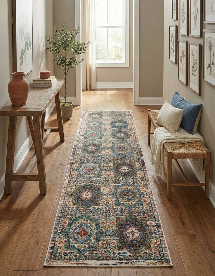 Detail image of 2' 7 x 13' Isabella Runner Rug