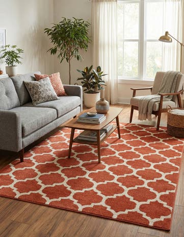 7' x 10' Lattice Rug