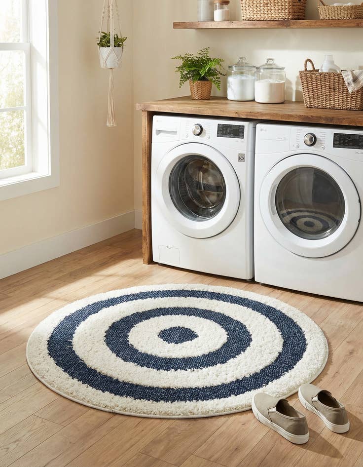 Detail image of  3' 3 x 3' 3 Boho Round Rug