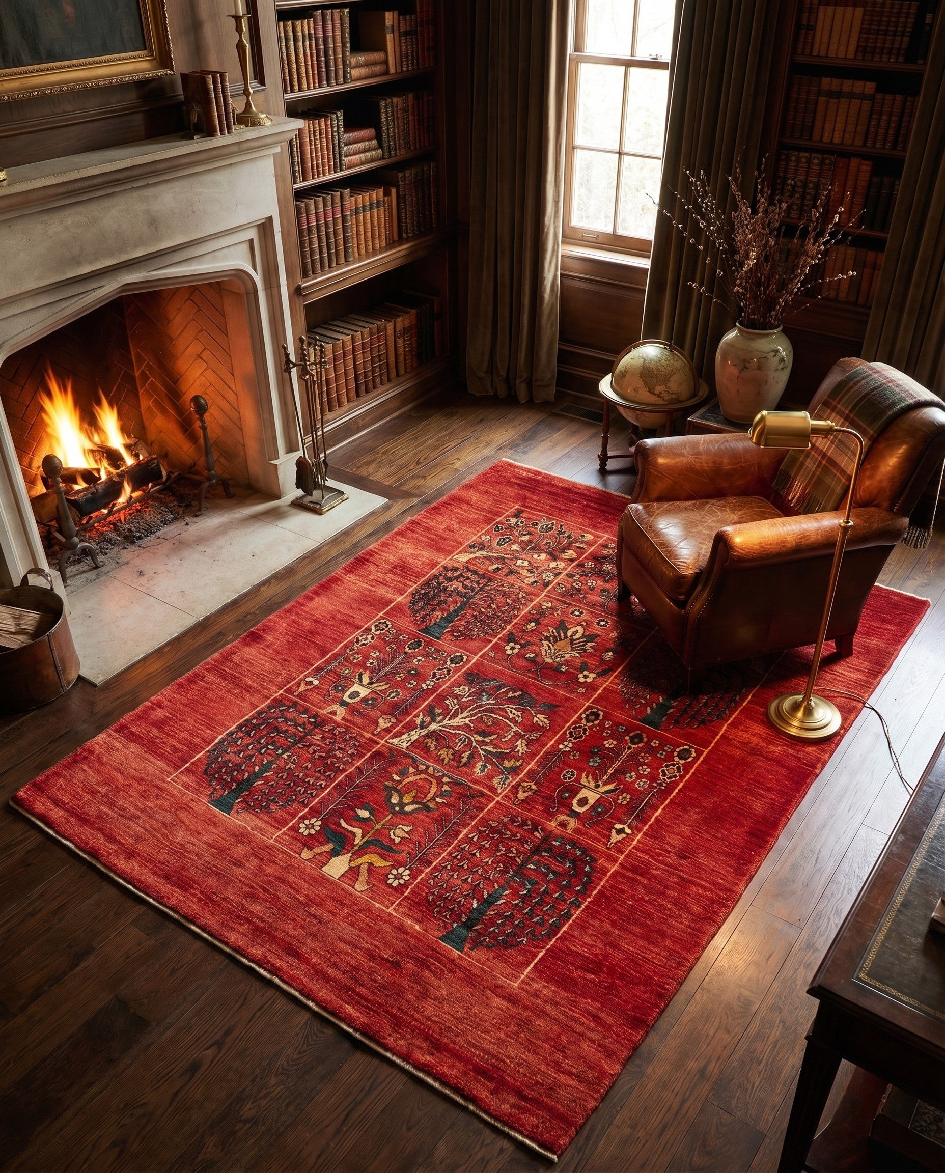 4' 8 x 6' 7 Kashkuli Rug