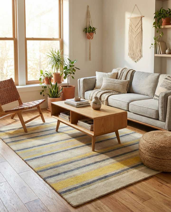 4' x 5' 7 Luna Wool Rug