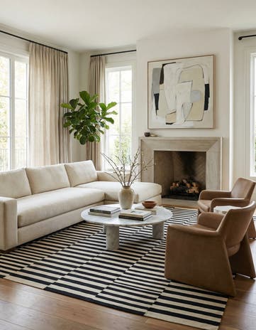 8' 6 x 11' 2 Hand Woven Kilim Modern Wool Rug