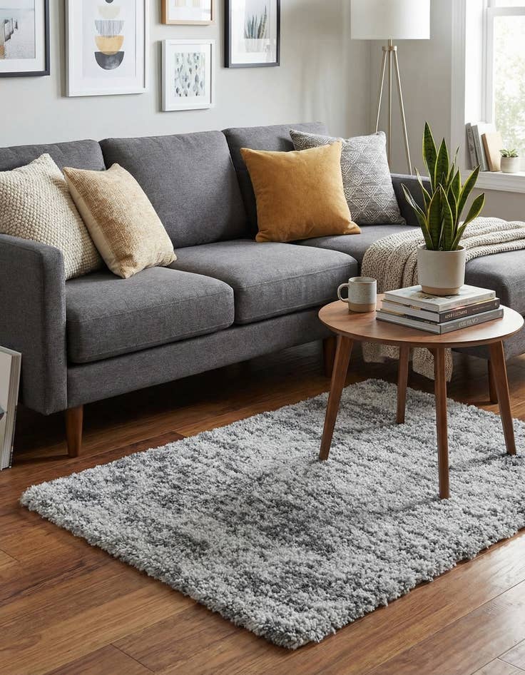 Detail image of 2' 2 x 3' Lagom Shag Rug