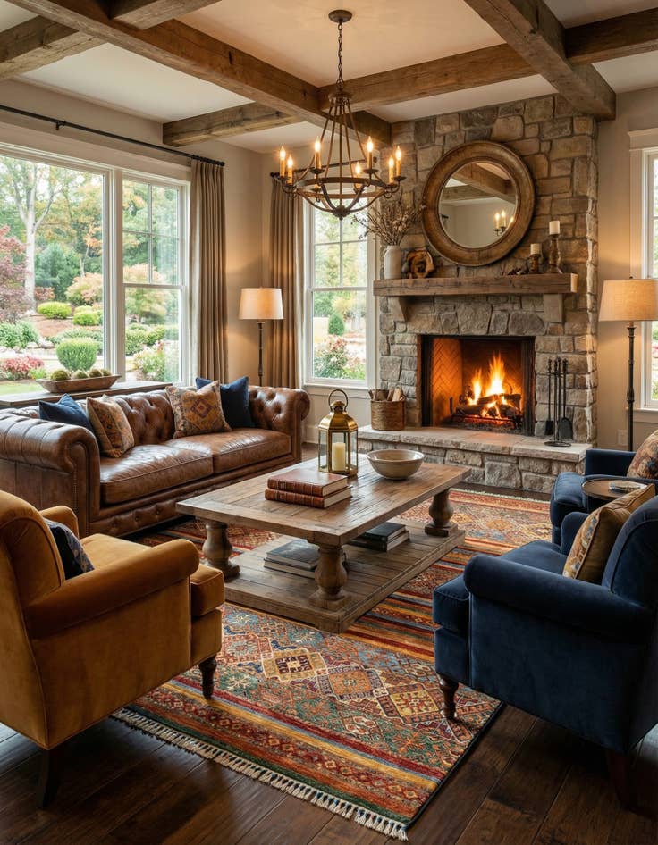 Detail image of 5' 8 x 7' 10 Ariana Ziegler Wool Rug