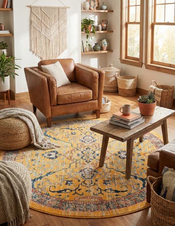 6' x 6' Lola Round Rug