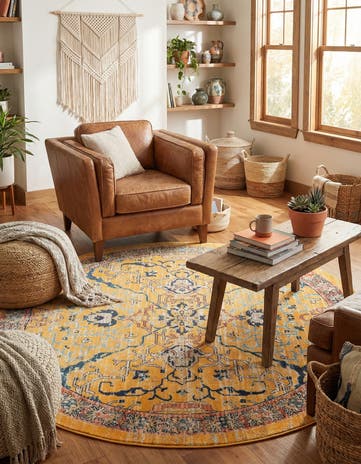 6' x 6' Lola Round Rug