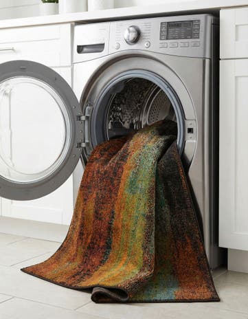 Washable Sevilla Square Rug
