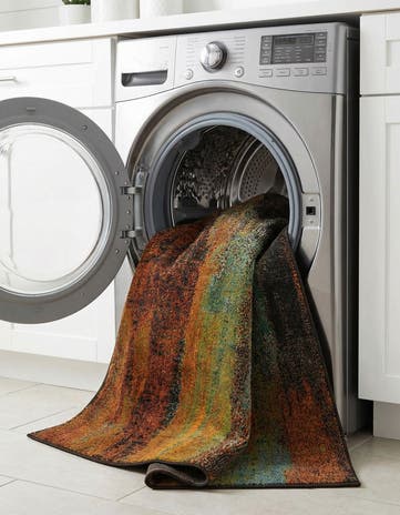 Washable Sevilla Square Rug