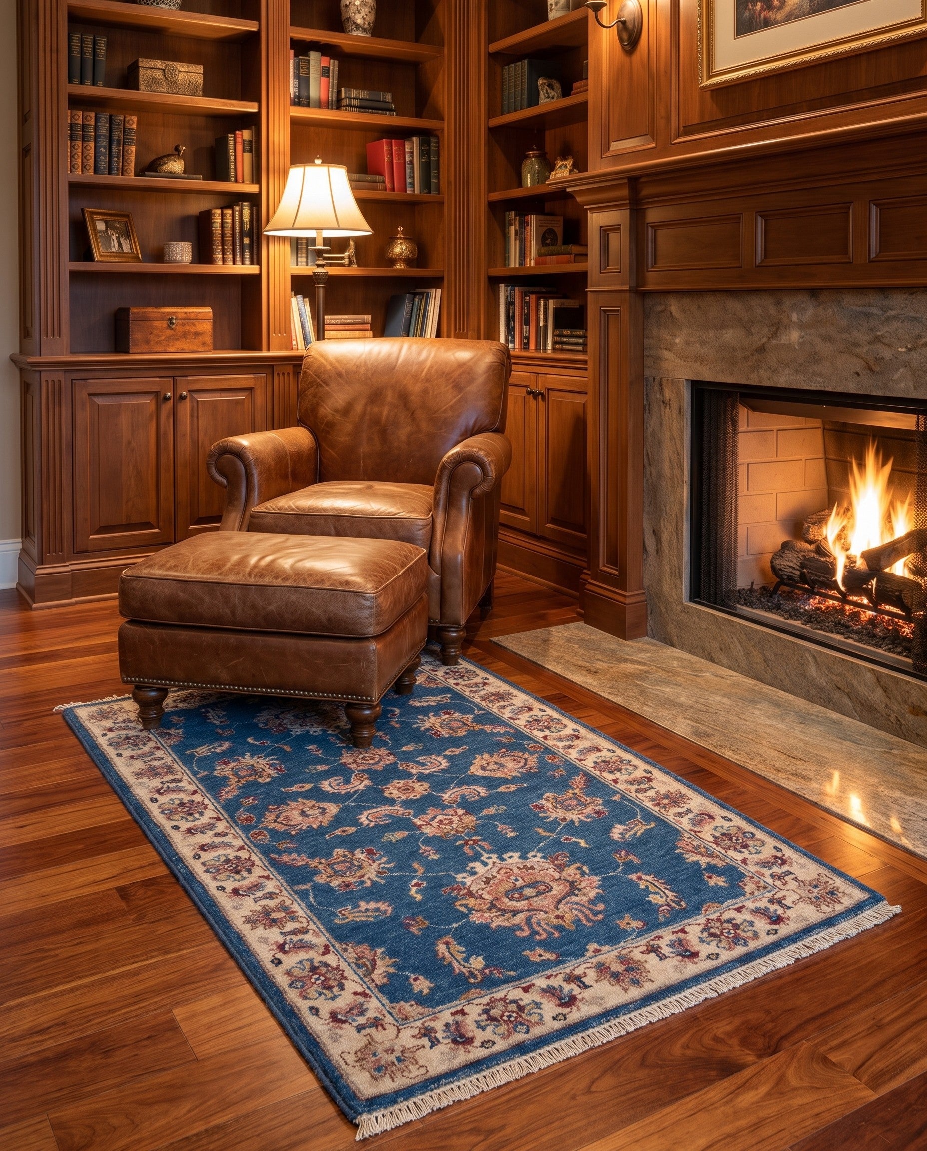 3' x 5' Hand Knotted Ziegler Rug