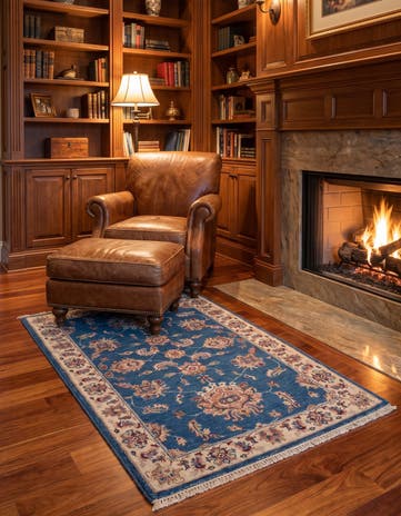 3' x 5' Hand Knotted Ziegler Rug