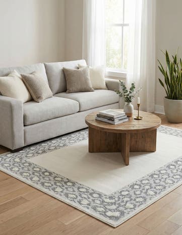 White Vince Camuto Rug
