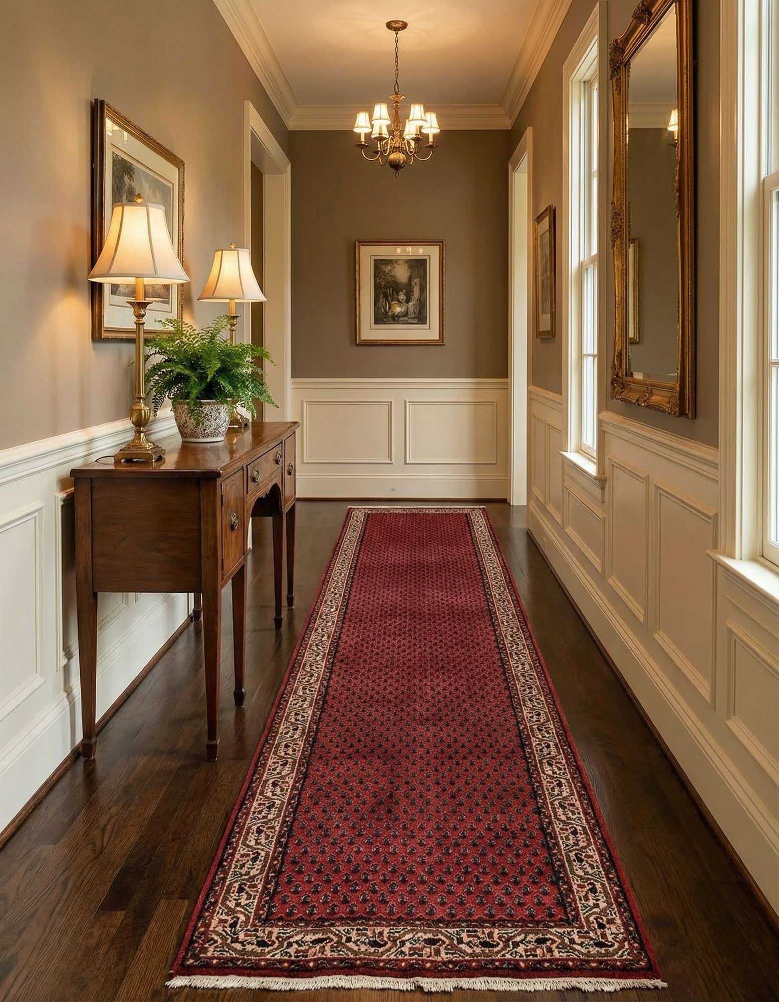 3' 1 x 12' 11 Mir Runner Rug