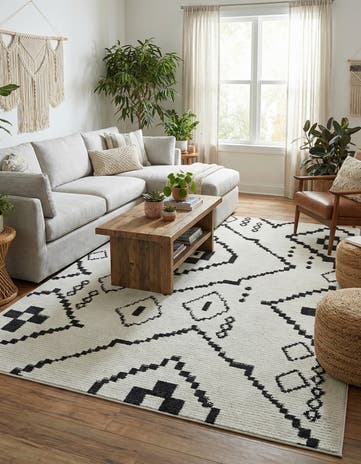 9' x 12' 2 Morocco Rug