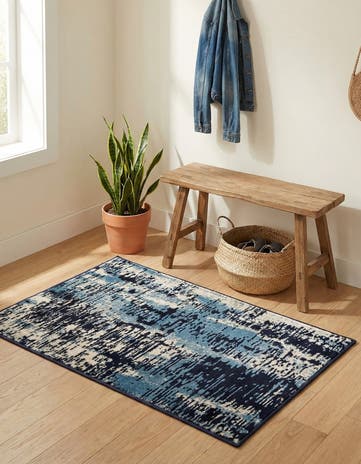 Navy Blue Laguna Rug