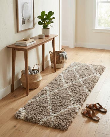 2' x 6' Infinity Shag Runner Rug