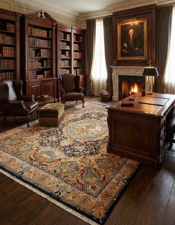 9' 10 x 12' 7 Kashmar Wool Rug