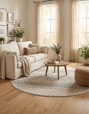 7' x 7' Arlo Round Rug