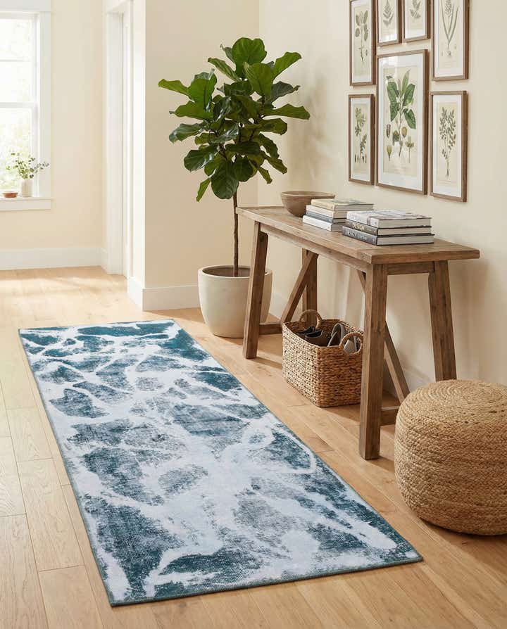 3' x 8' 4 Hand Knotted Ultra Vintage Persian Wool Runner Rug