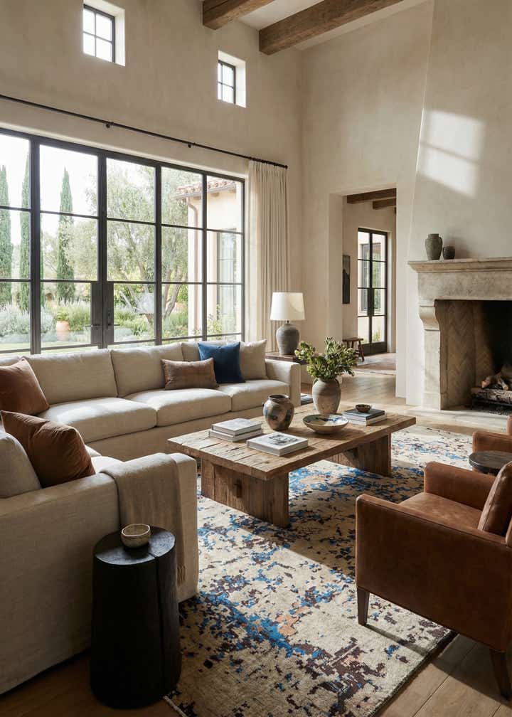 12' 4 x 15' 3 Hand Knotted Moroccan Wool Rug