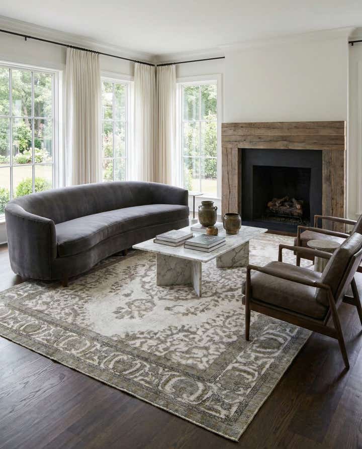 9' 8 x 12' 8 Hand Knotted Ultra Vintage Persian Wool Rug