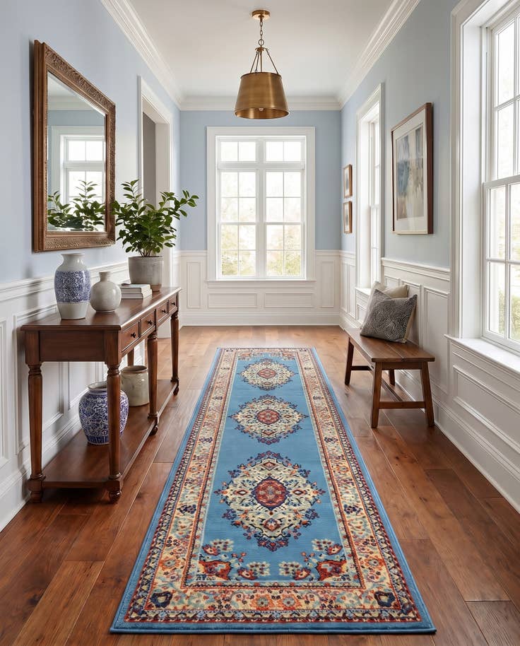 Detail image of 2' 7 x 10' Amaya Runner Rug