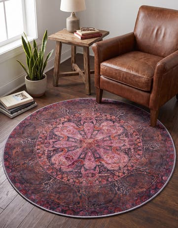 3' 3 x 3' 3 Mangata Round Rug