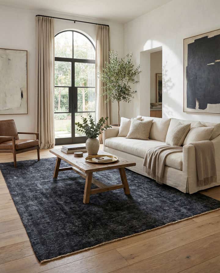 200cm x 285cm Handgeknüpft Ultra Vintage Persisch Wolle Teppich