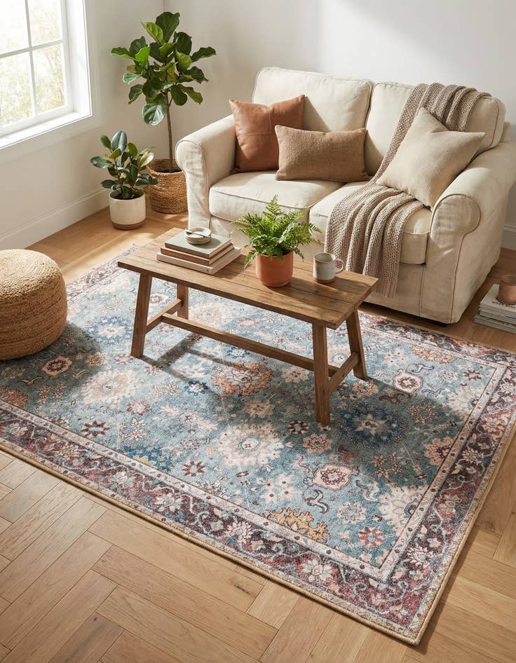 Detail image of 3' 6 x 5' 6 Timeless Rug