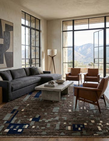 10' x 14' 4 Hand Knotted Beni Marok Rug