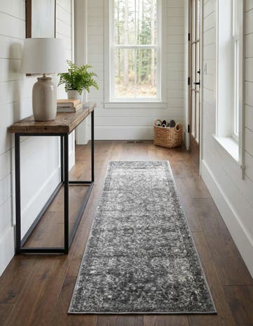 Gray Oregon Runner Rug
