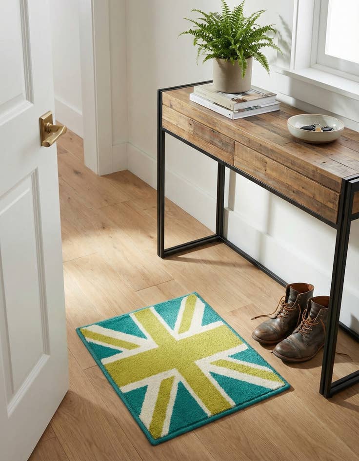 Detail image of Jane Seymour 1' 8 x 1' 8 Open Hearts Sample Rug