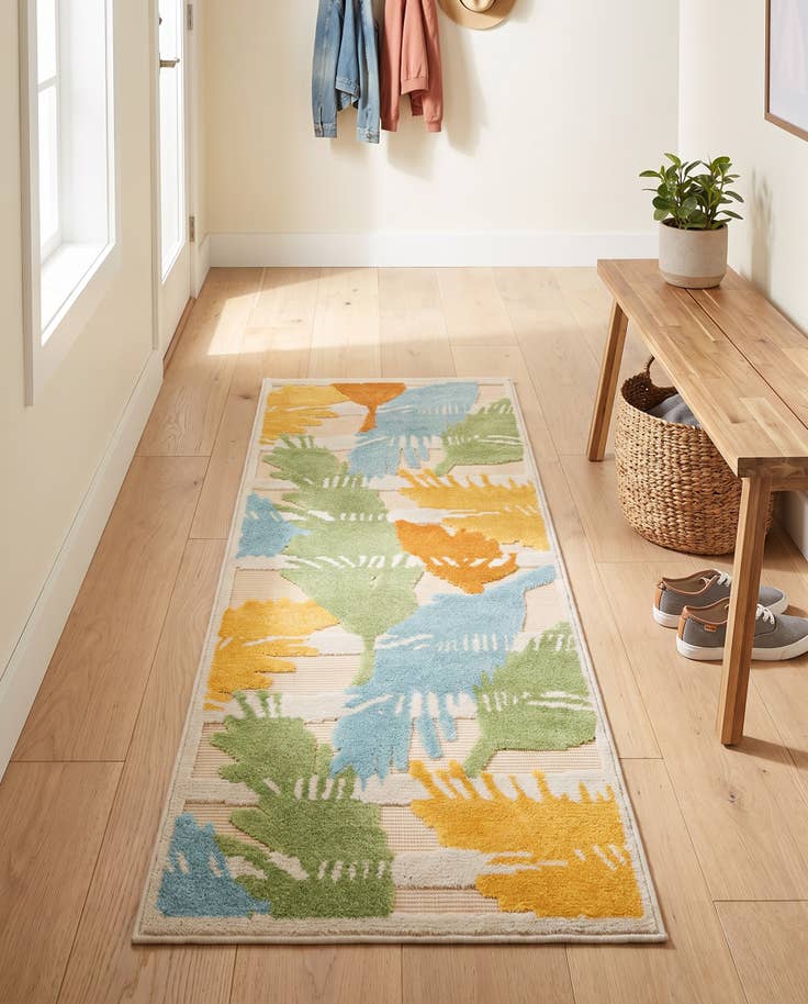 Detail image of 2' x 6' Easy-Clean Aruba Indoor / Outdoor Runner Rug