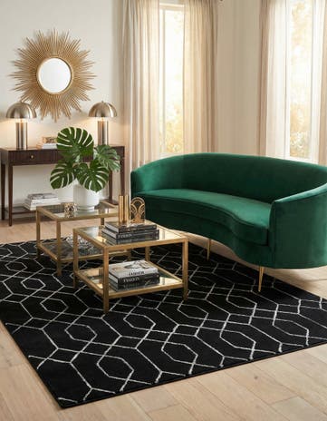 6' x 9' Marilyn Monroe&trade; Glam Trellis Rug