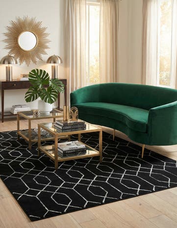 6' x 9' Marilyn Monroe™ Glam Trellis Rug