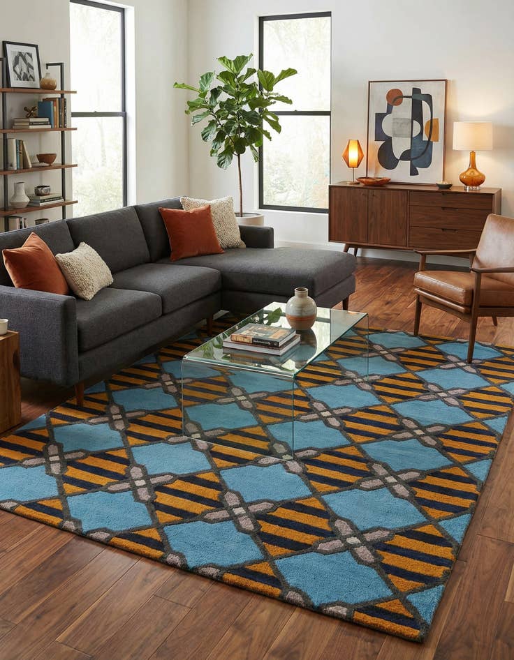 Detail image of 8' x 10' Luna Wool Rug