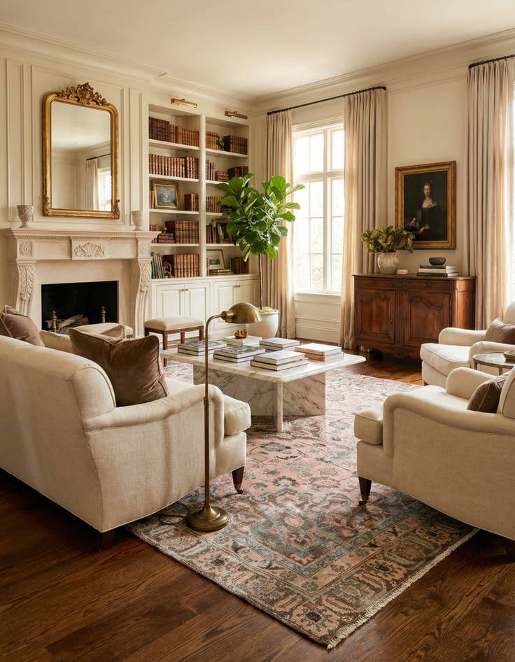 Detail image of 9' 3 x 11' 1  Hand Knotted Ultra Vintage Persian Wool Rug