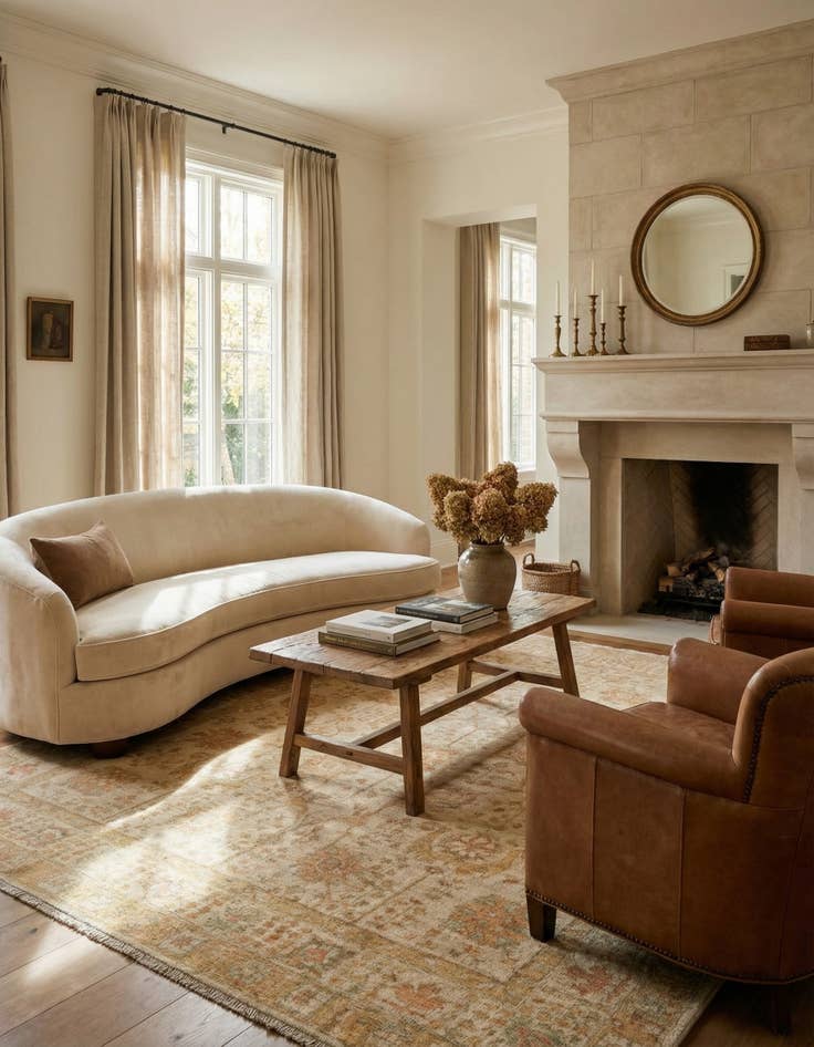 Detail image of  8' 2 x 9' 9 Kaizar Wool Rug