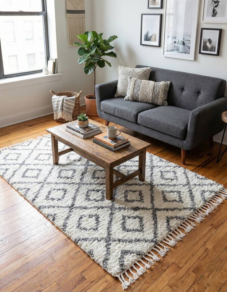 Detail image of 4' x 6' Lagom Shag Rug