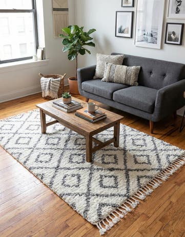 4' x 6' Athena Shag Rug