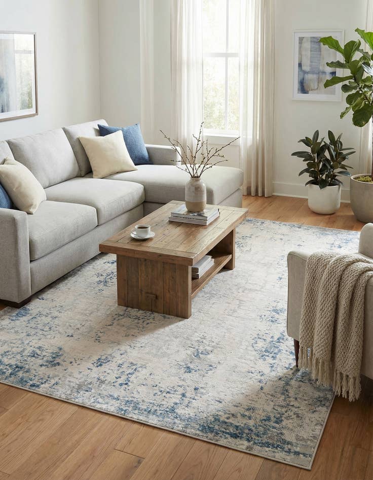 Detail image of 7' 10 x 11' Caspian Rug