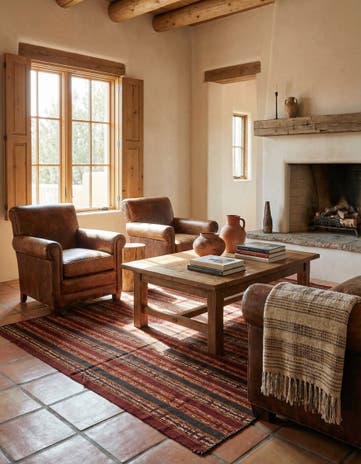 5' 8 x 10' 10 Hand Woven Kilim Fars Wool Rug