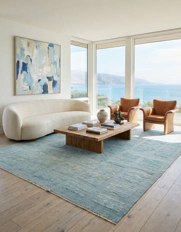 7' 10 x 10' 7 Hand Knotted Darya Wool Rug