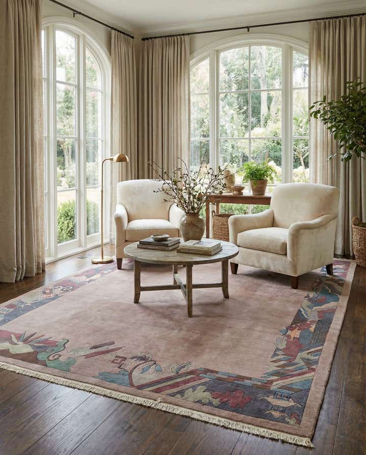 8' 6 x 11' 9 Hand Knotted Nepal Wool Rug