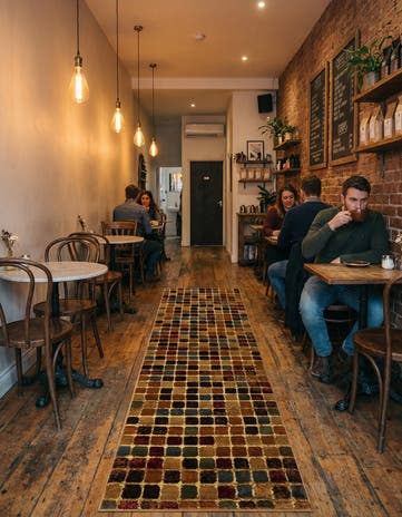 2' 7 x 10' Cafe Runner Rug