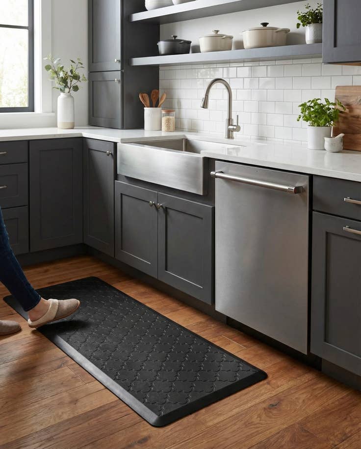 Detail image of 2' x 5' Solid Trellis Comfort Mat