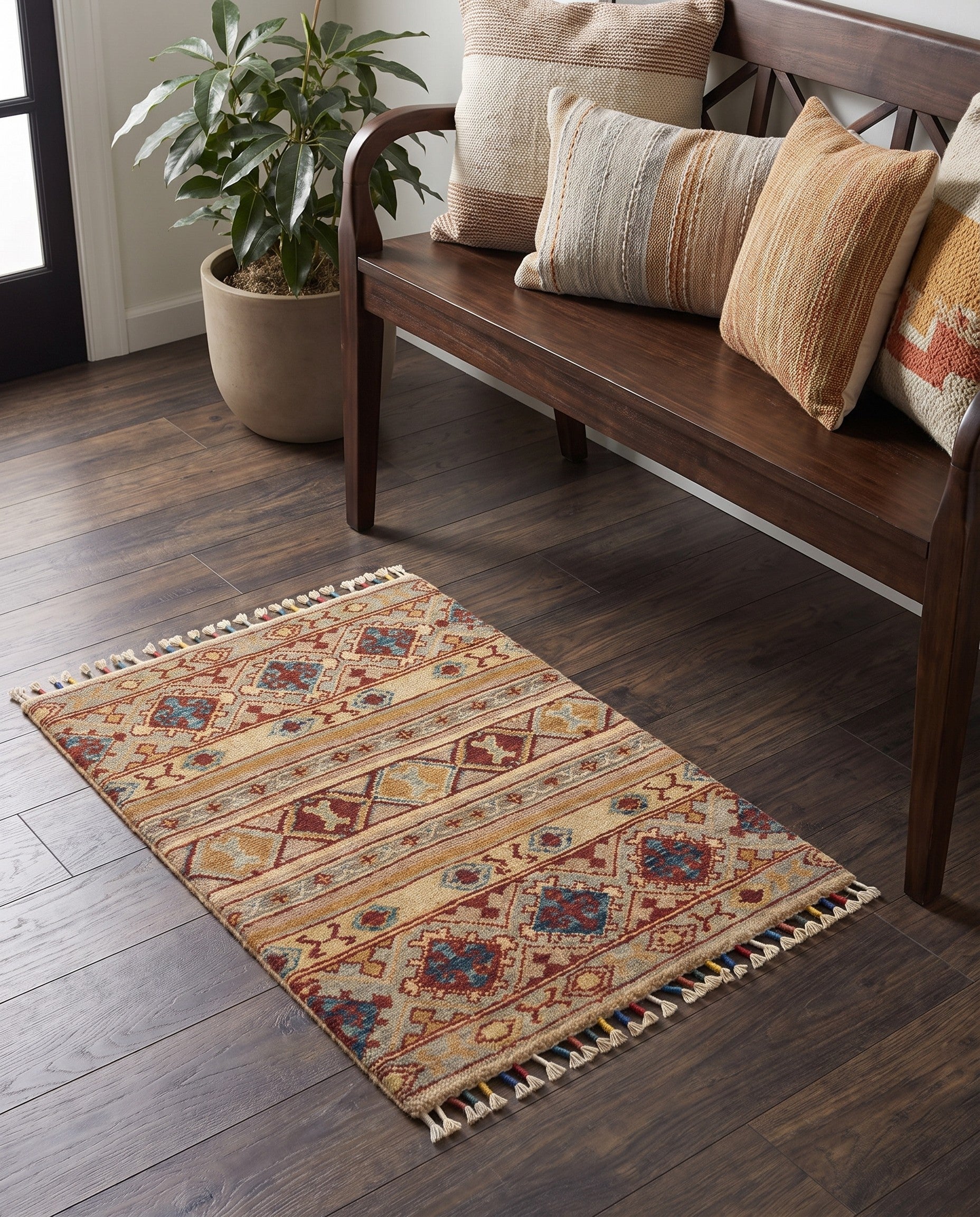 2' x 2' 10 Hand Knotted Ariana Ziegler Rug