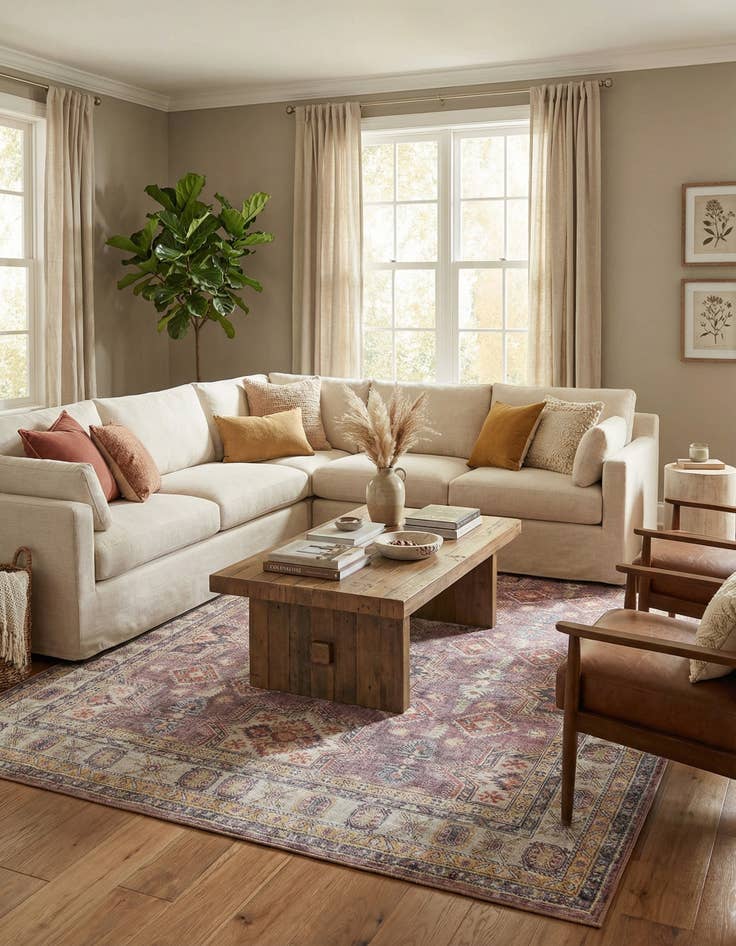 Detail image of 7' 10 x 10' Timeless Rug