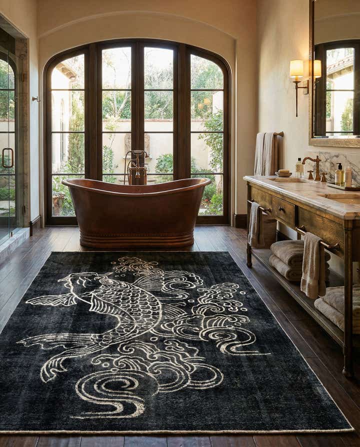9' 5 x 12' 4 Vintage Wool Rug