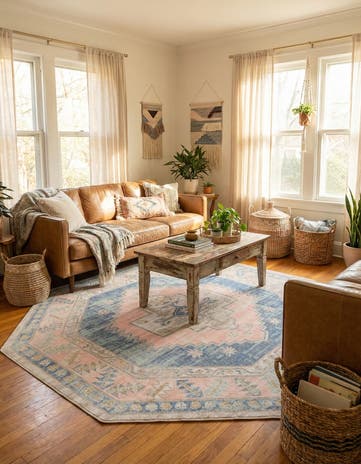 7' x 7' Whitney Octagon Rug