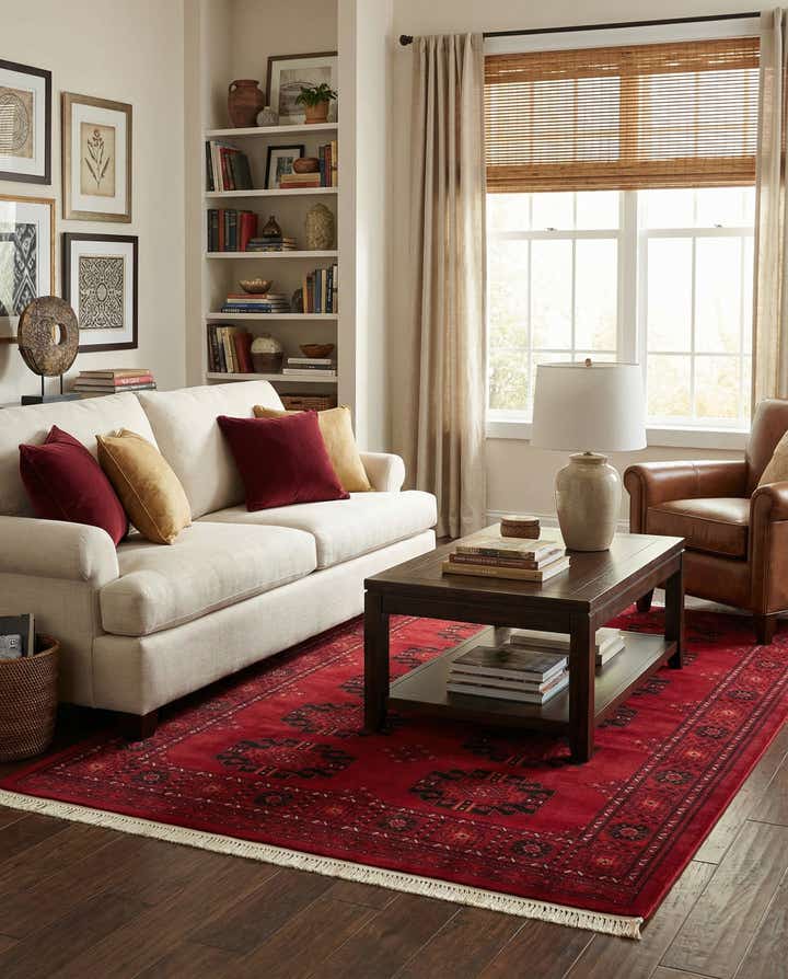 6' x 9' Bokhara Rug